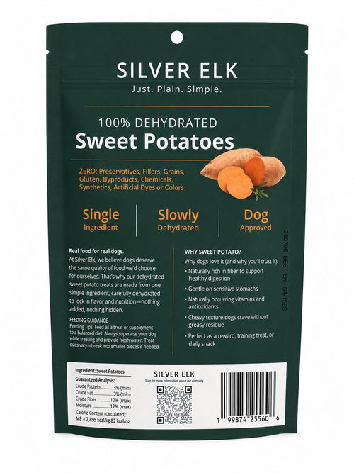 Dehydrated Sweet Potatoes